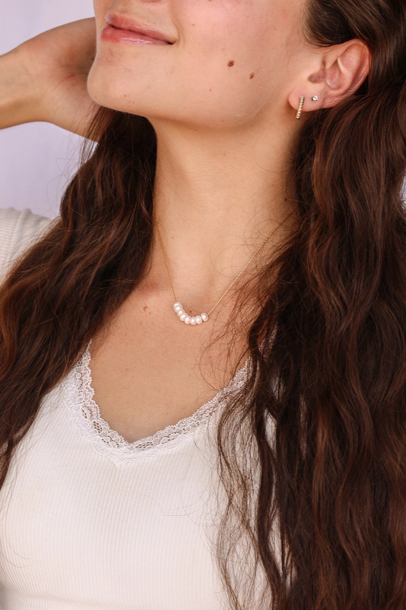 Pirouette Necklace by Rose & Clay