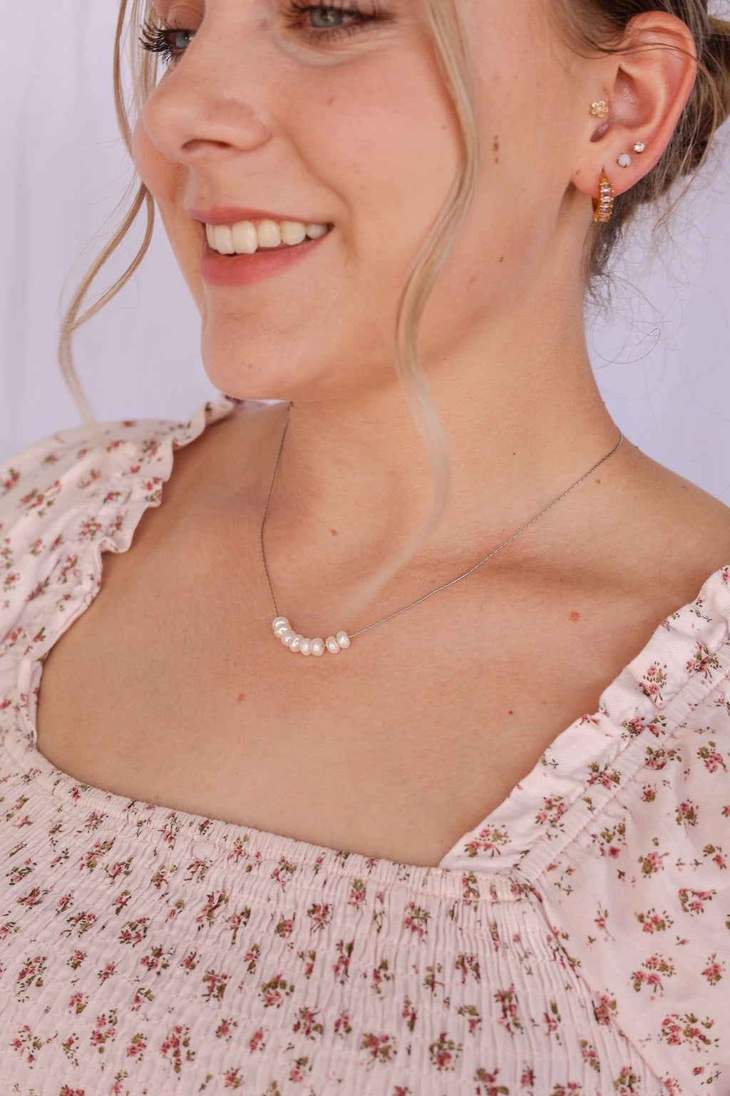 Pirouette Necklace by Rose & Clay