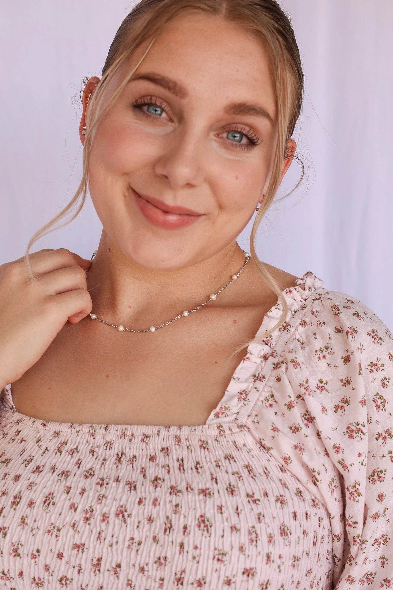 Evelynn Necklace by Rose & Clay