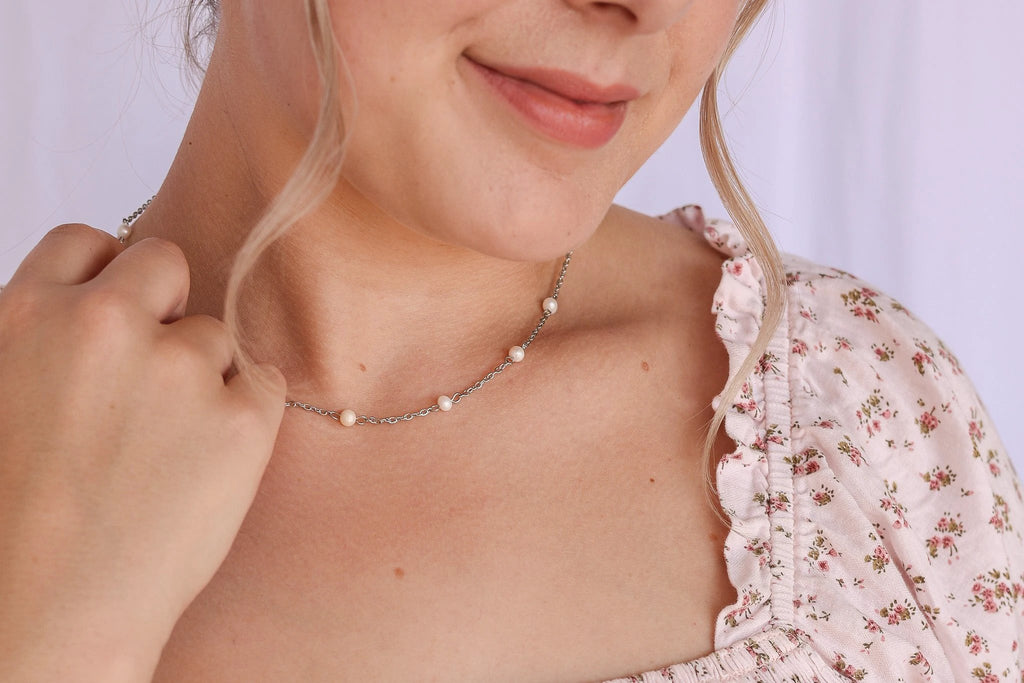Evelynn Necklace by Rose & Clay