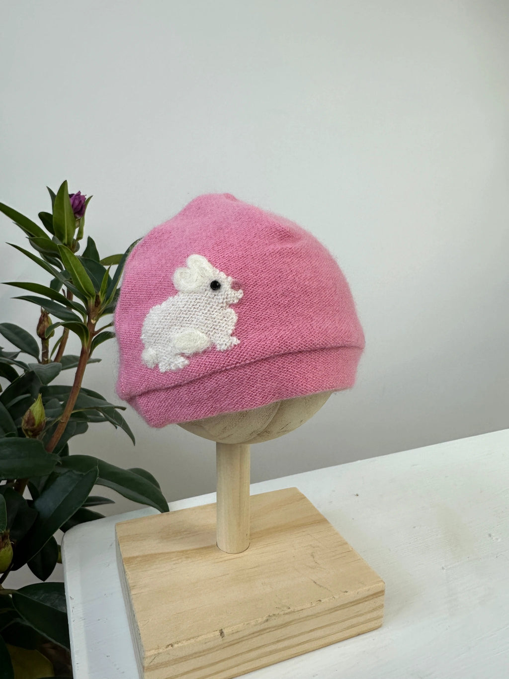 Bunny Cashmere Hat - Newborn by Ash & Rose