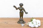 Exceptional Antique Bronze Indian Goddess Figure