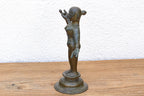 Exceptional Antique Bronze Indian Goddess Figure
