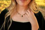 Jenna Charm Necklace by Rose & Clay