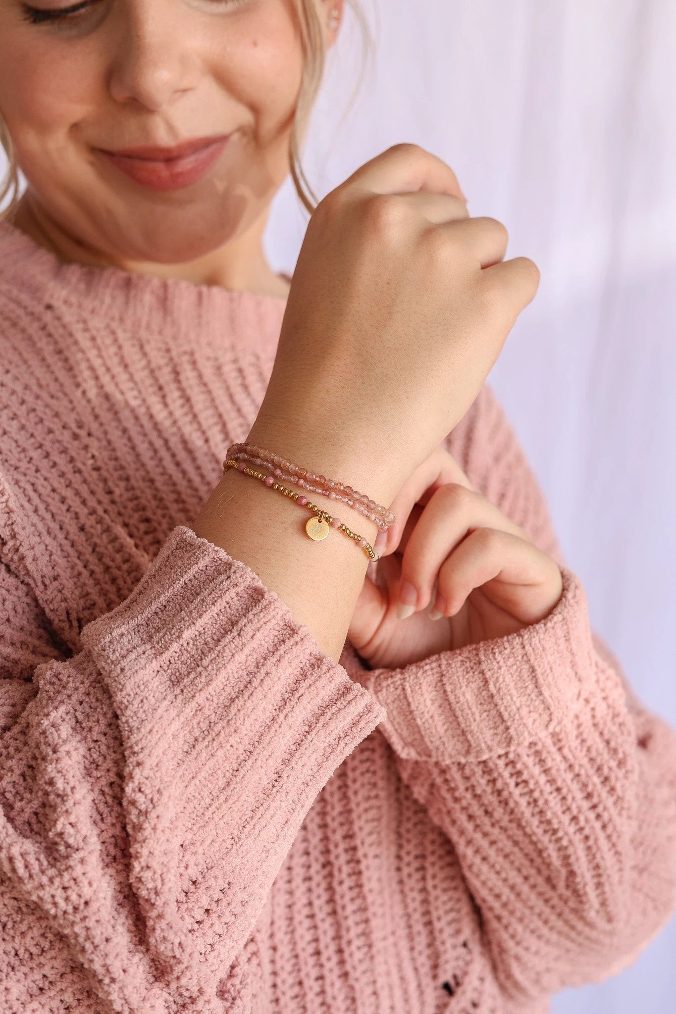 Aurora Stretch Bracelet Set by Rose & Clay