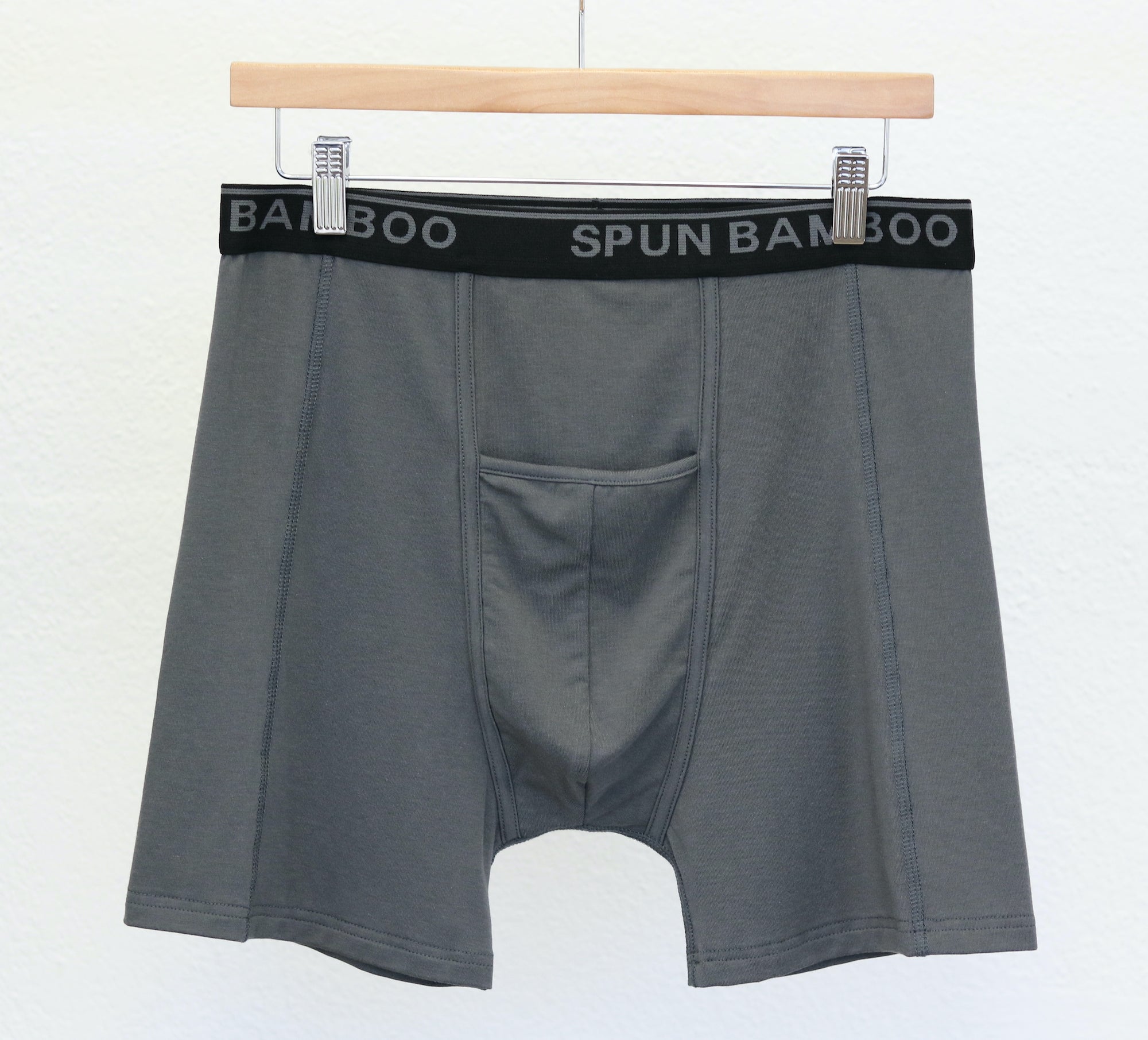 Men’s Bamboo Boxer Briefs — Ultra-Soft, Breathable Everyday Underwear by Spun Bamboo