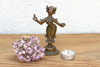 19th Century Ritual Bronze Miniature Apsara