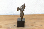 Ancient Indian Miniature Bronze Krishna Figure