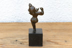 Ancient Indian Miniature Bronze Krishna Figure
