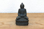 Antique East Asian Patinated Miniature Buddha