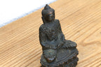 Antique East Asian Patinated Miniature Buddha