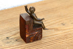Antique Miniature Lost-Wax Bronze Balakrishna