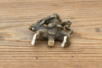 Antique Bronze Deity Figure on Nandi Bull