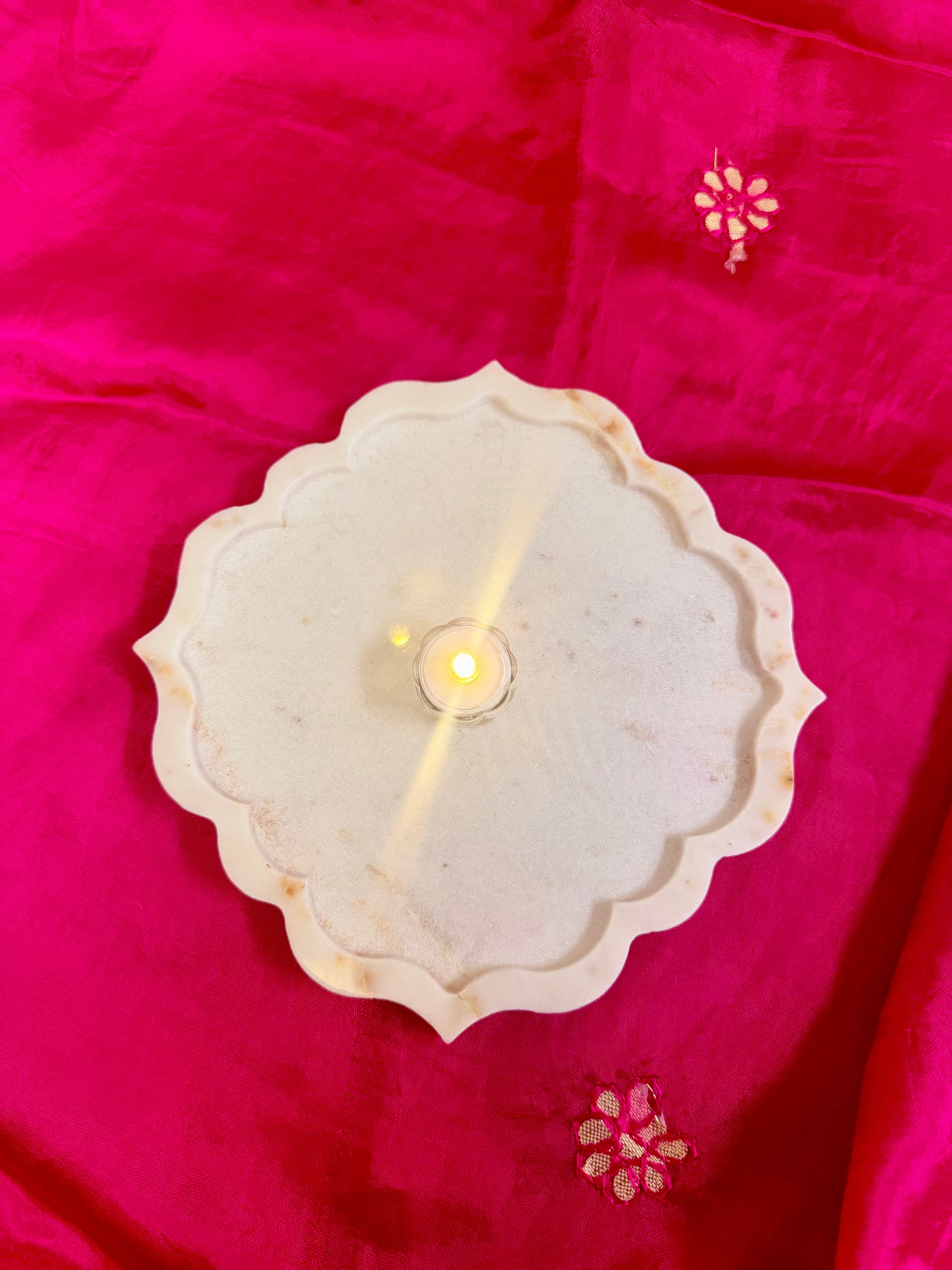 Marble Platter - 8 Inches -