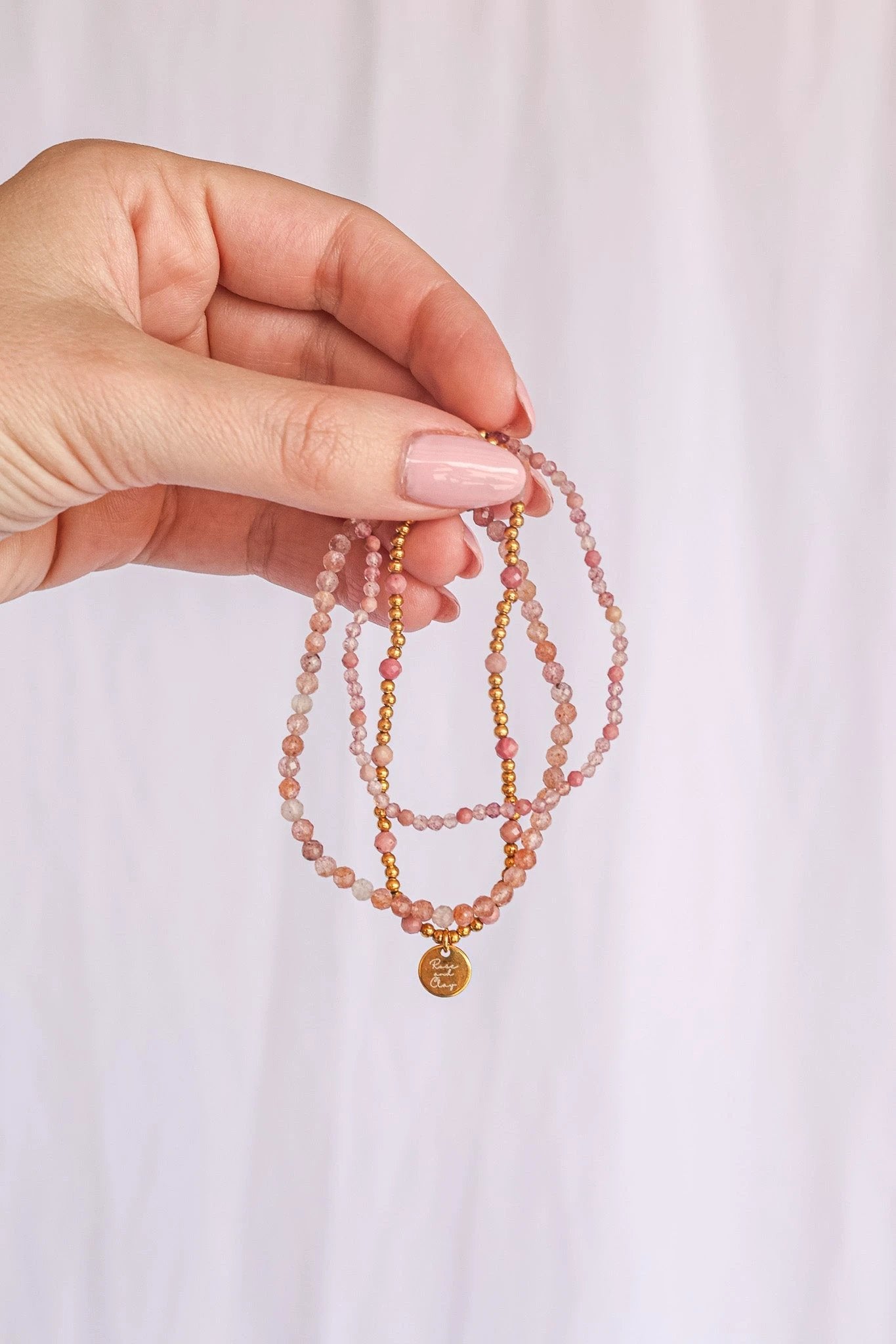 Aurora Stretch Bracelet Set by Rose & Clay