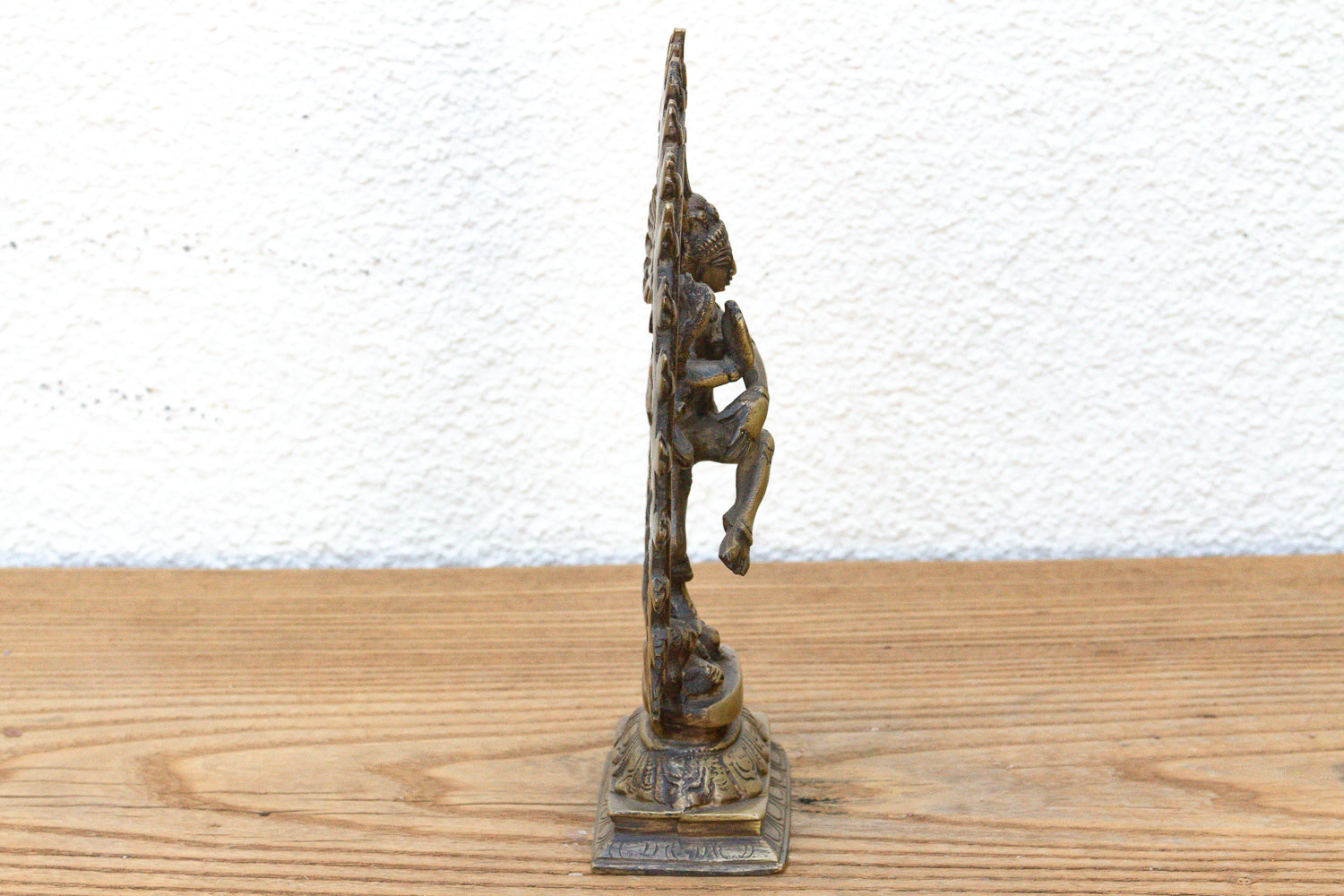Burnished Golden Brass Shiva Nataraja