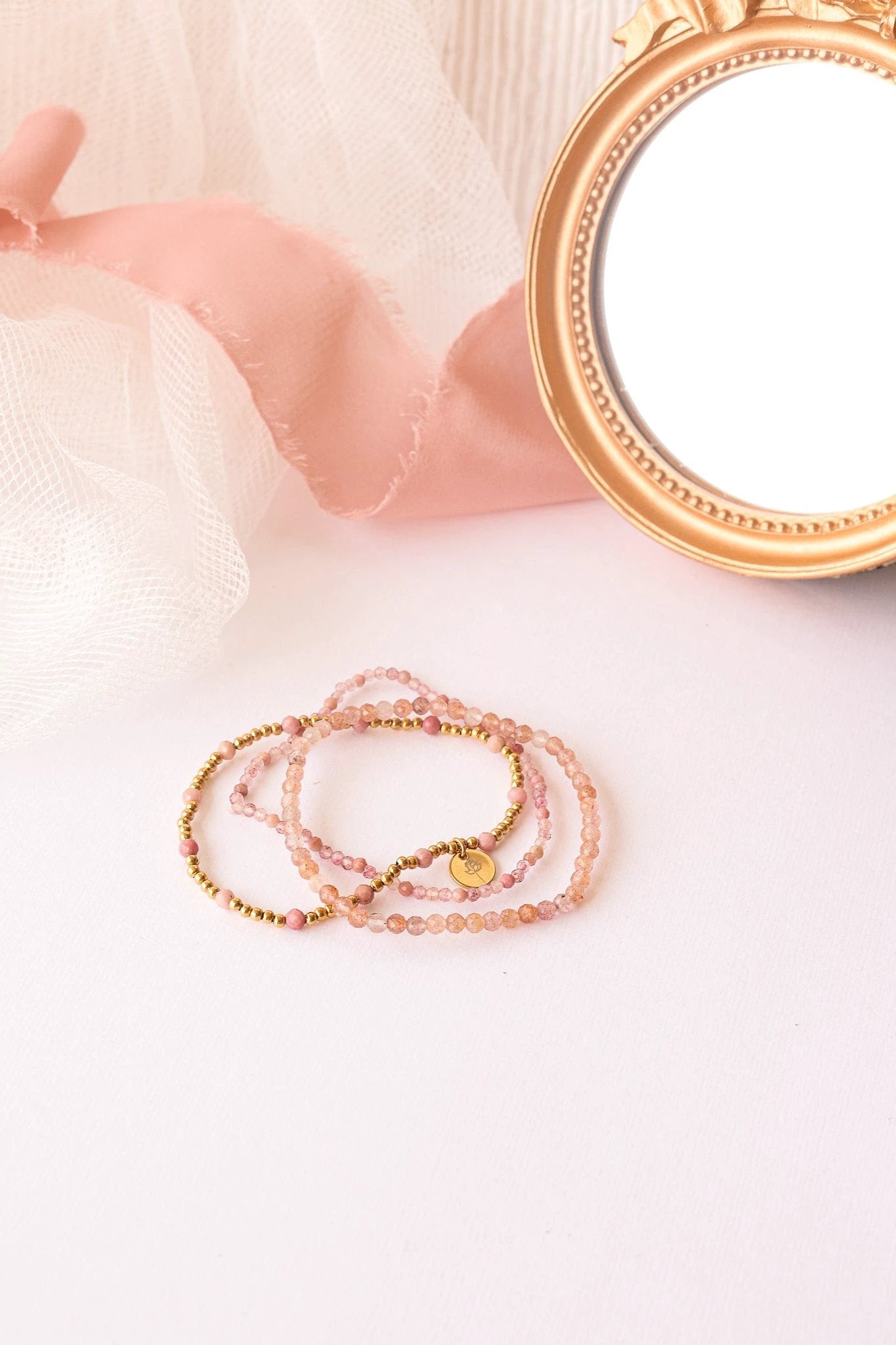 Aurora Stretch Bracelet Set by Rose & Clay