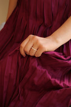 Freshwater Pearl Stretch Ring by Rose & Clay