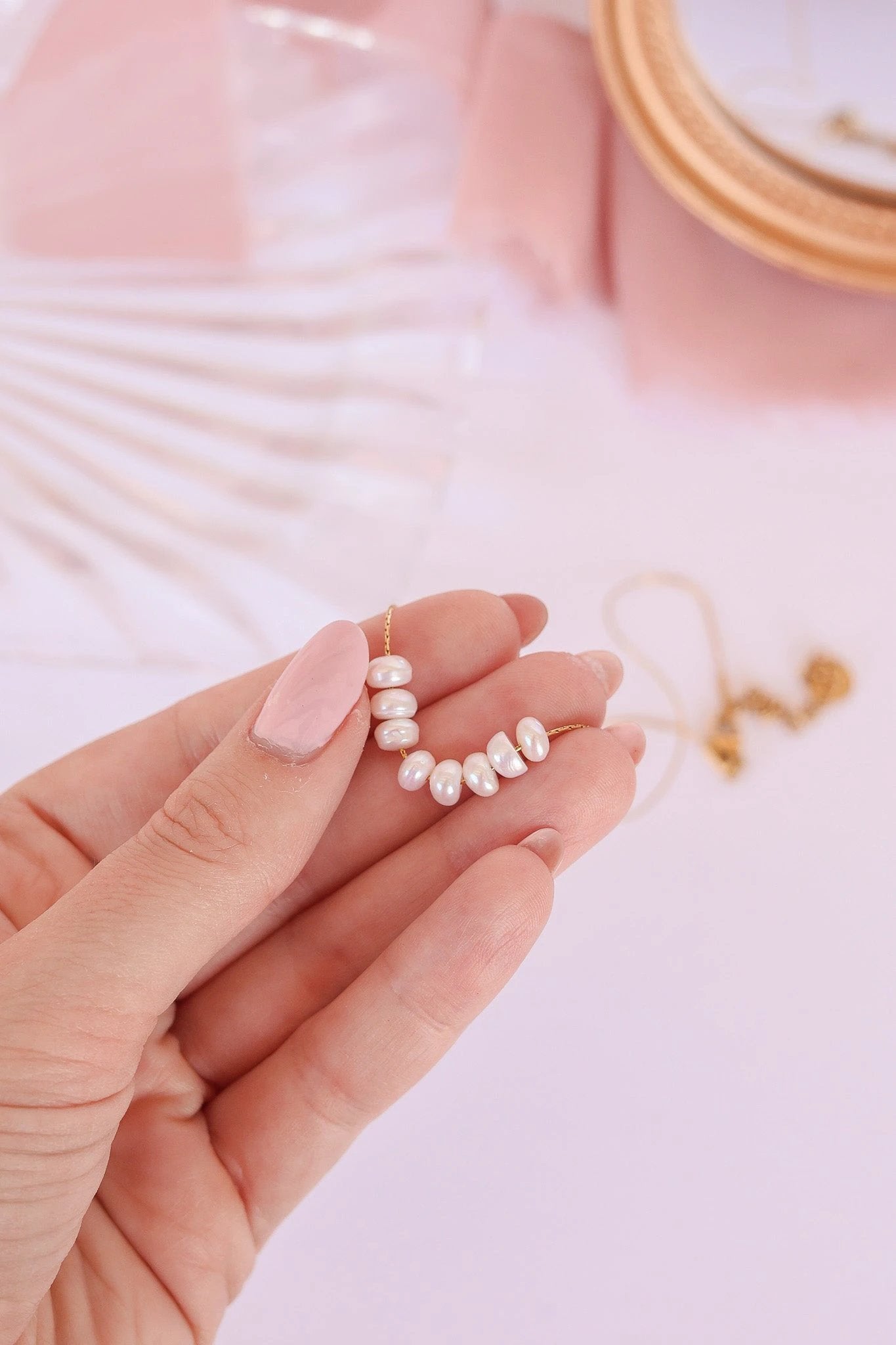 Pirouette Necklace by Rose & Clay