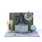 Matcha Whisk Set — Bamboo Chasen + Ceramic Chawan Gift Set