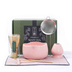 Matcha Whisk Set — Bamboo Chasen + Ceramic Chawan Gift Set