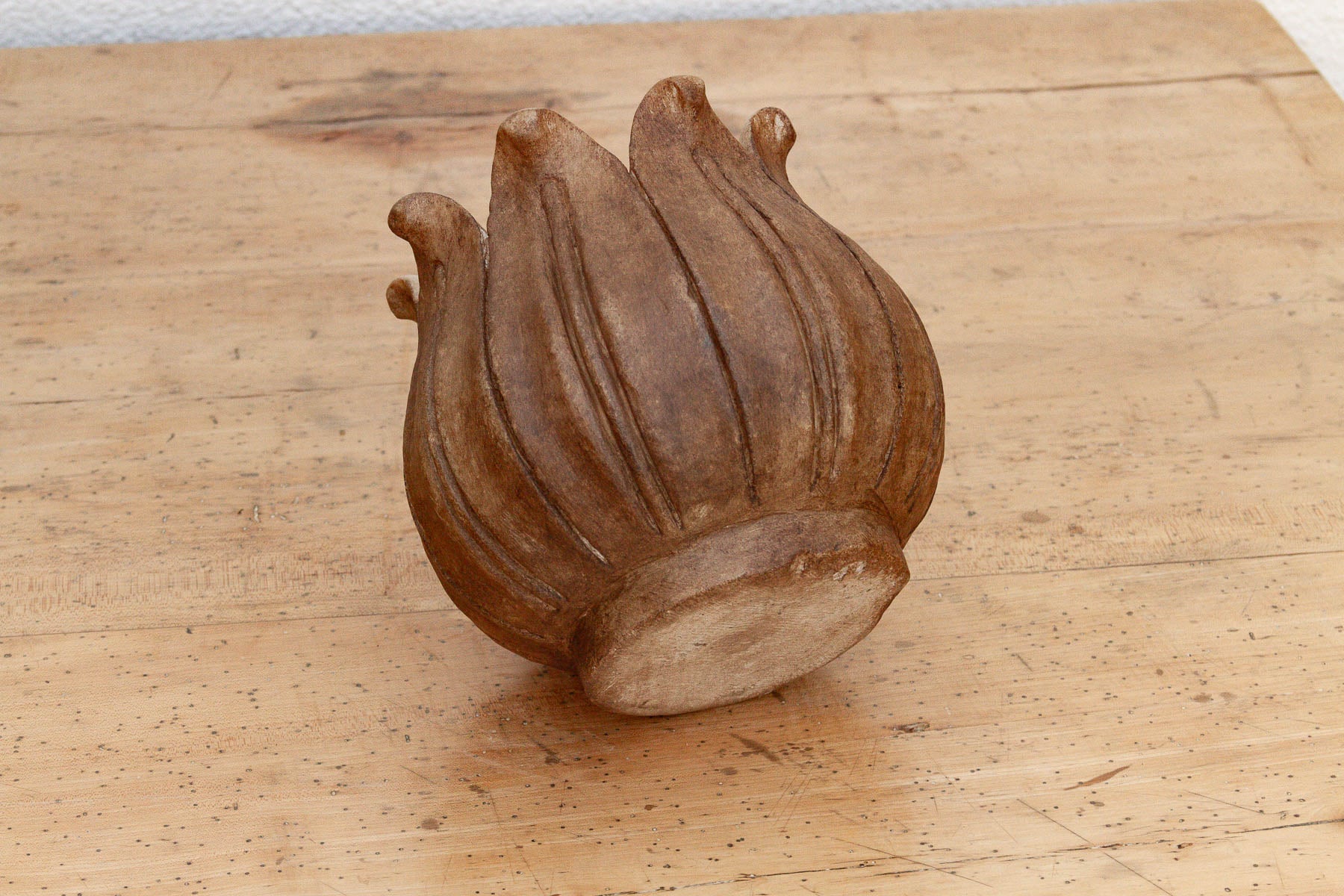 9" Blossoming Lotus Marble Vase