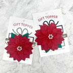 Reusable Poinsettia Gift Bow by Upavim Crafts