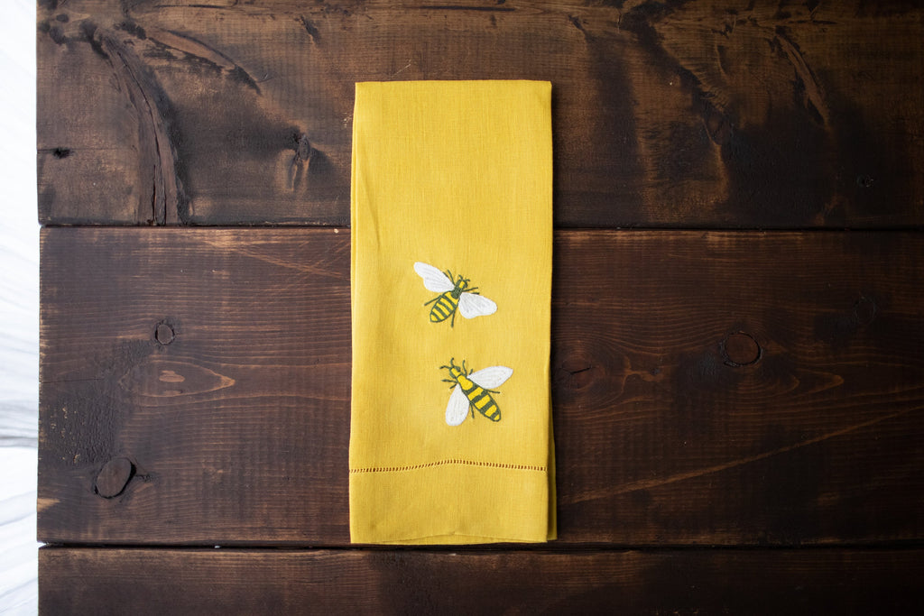 Tea Towel - Buzzing Bees