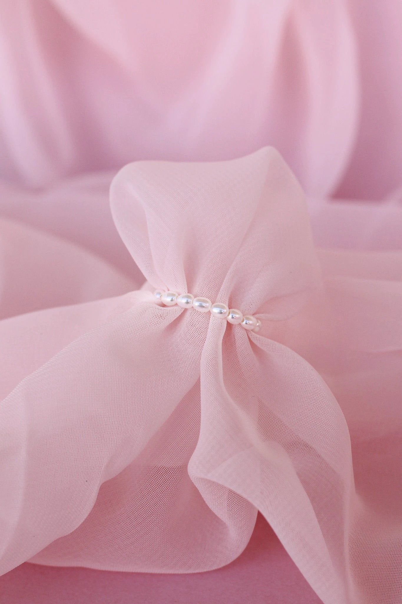 Freshwater Pearl Stretch Ring by Rose & Clay