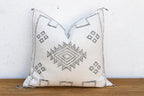 24" Nomad Diamond Moroccan Silk Pillow