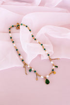Jenna Charm Necklace by Rose & Clay