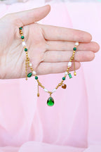 Jenna Charm Necklace by Rose & Clay