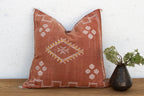 24" Sienna Chevron Moroccan Silk Pillow