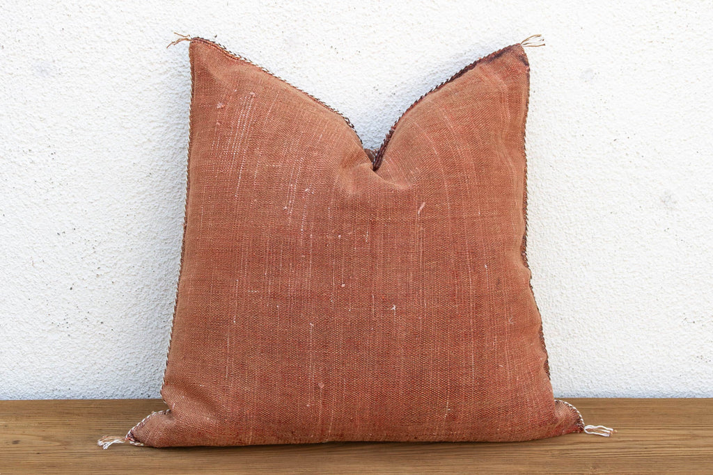 24" Sienna Chevron Moroccan Silk Pillow