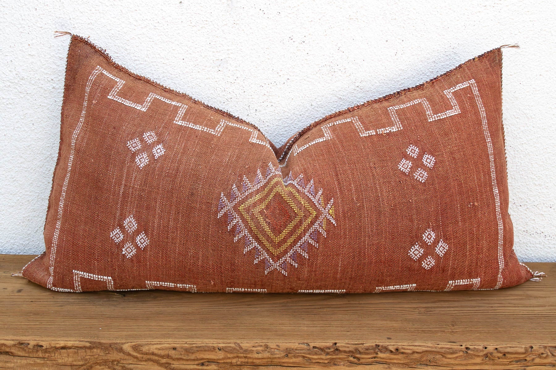 Atlas Chevron Oversized Lumbar Moroccan Pillow