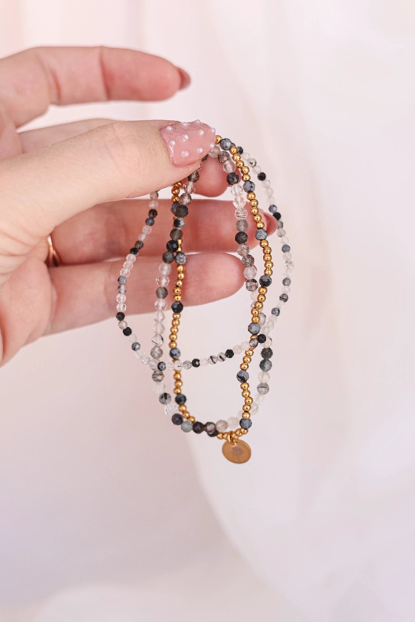 Odile Stretch Bracelet Set by Rose & Clay