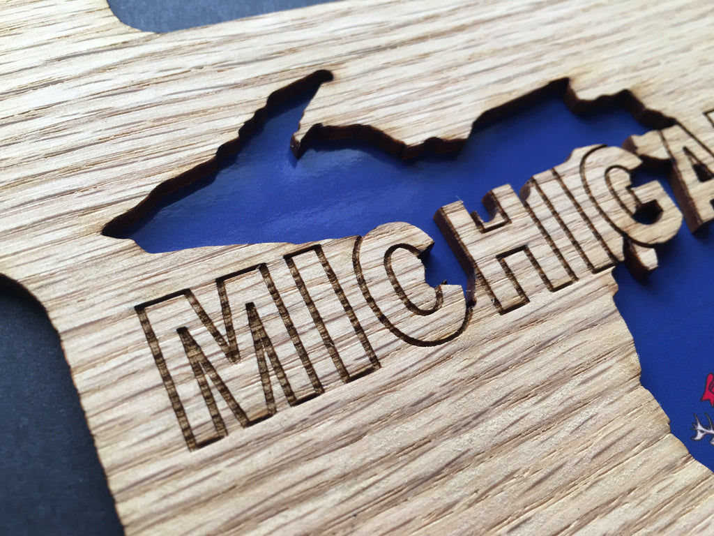 Michigan Picture Frame - State Photo Frame