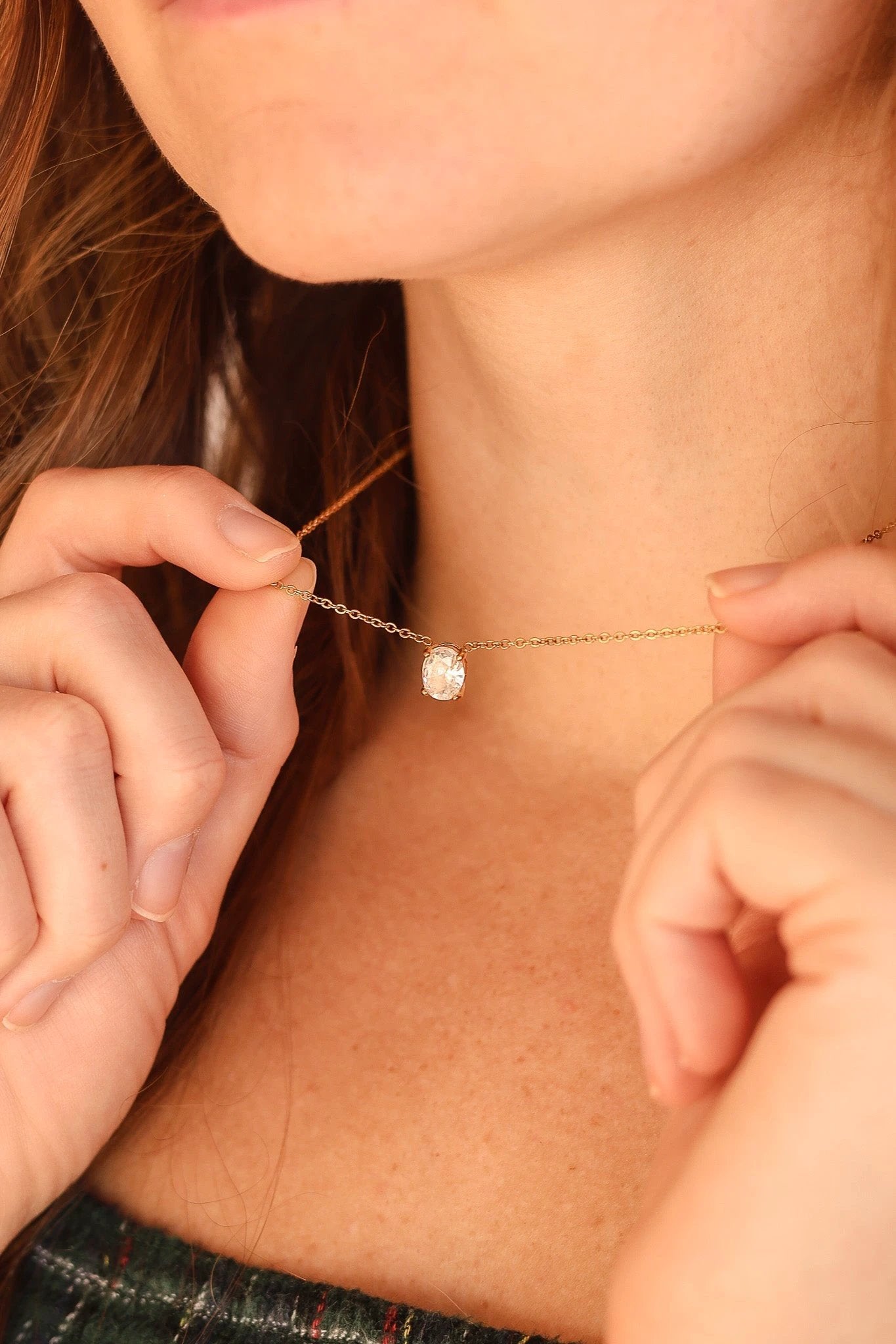 Mary Necklace by Rose & Clay