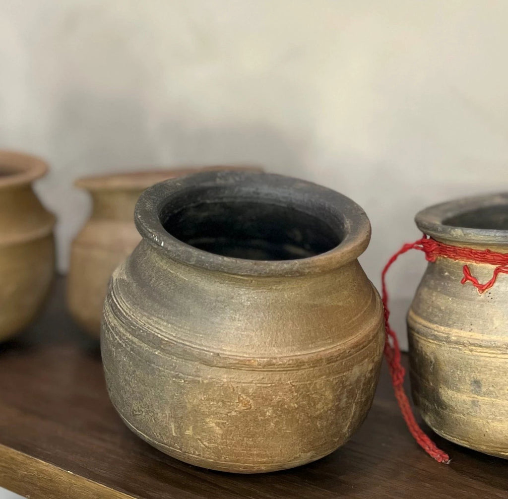 Vintage Clay Vessel by Source by Studio Skara