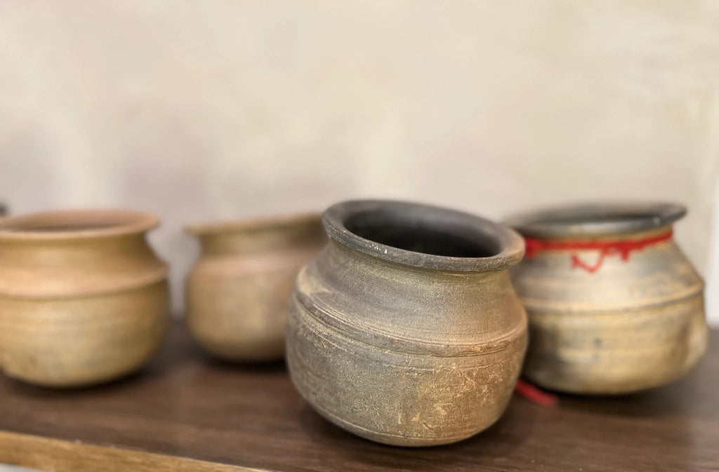 Vintage Clay Vessel by Source by Studio Skara