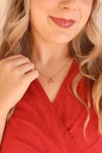 Jane Bow Necklace by Rose & Clay