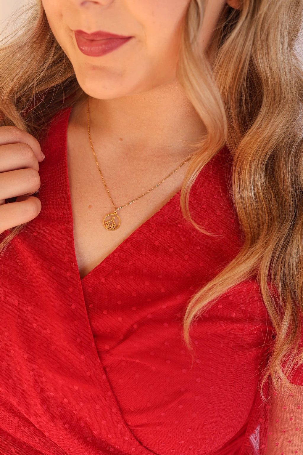 Nativity Necklace by Rose & Clay