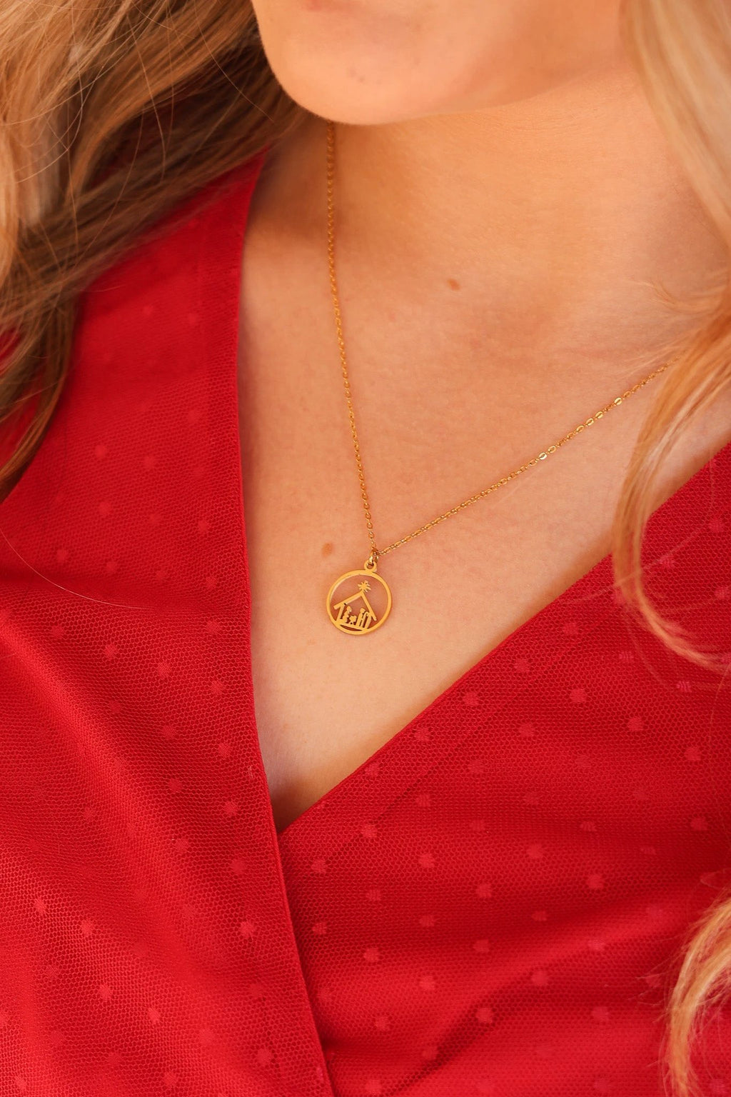 Nativity Necklace by Rose & Clay