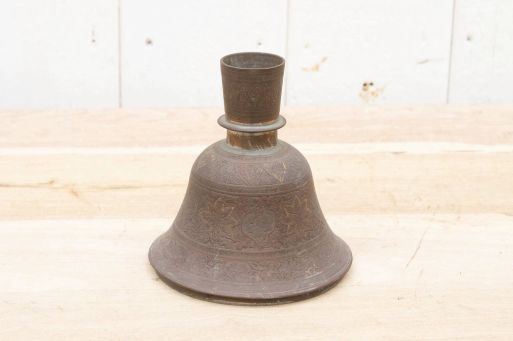 19th Century Indian Flower Vase by DE-COR | Globally Inspired