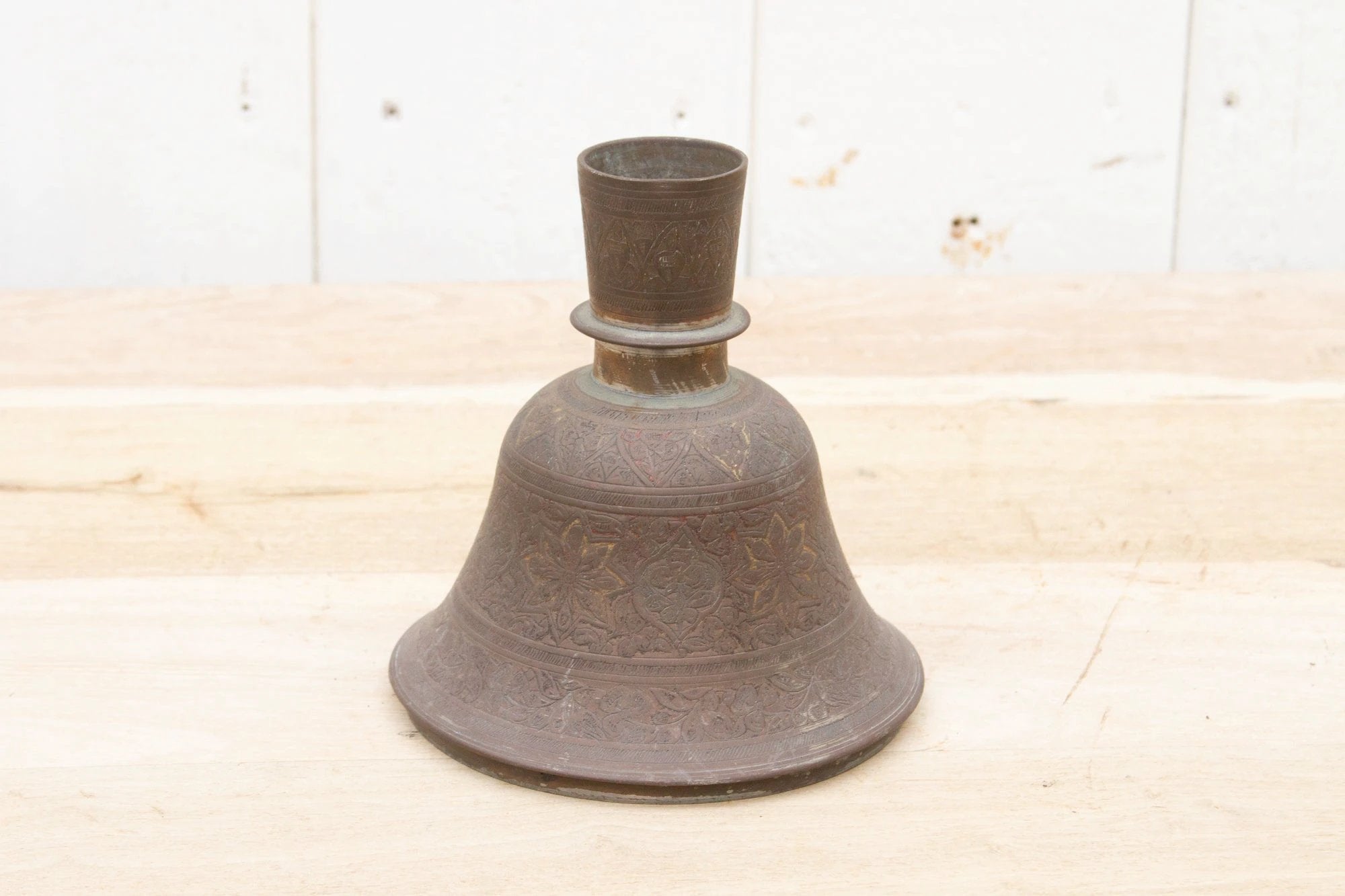 19th Century Indian Flower Vase by DE-COR | Globally Inspired