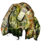 Impressionist Landscape Water Printed Silk Scarf by Fair Anita