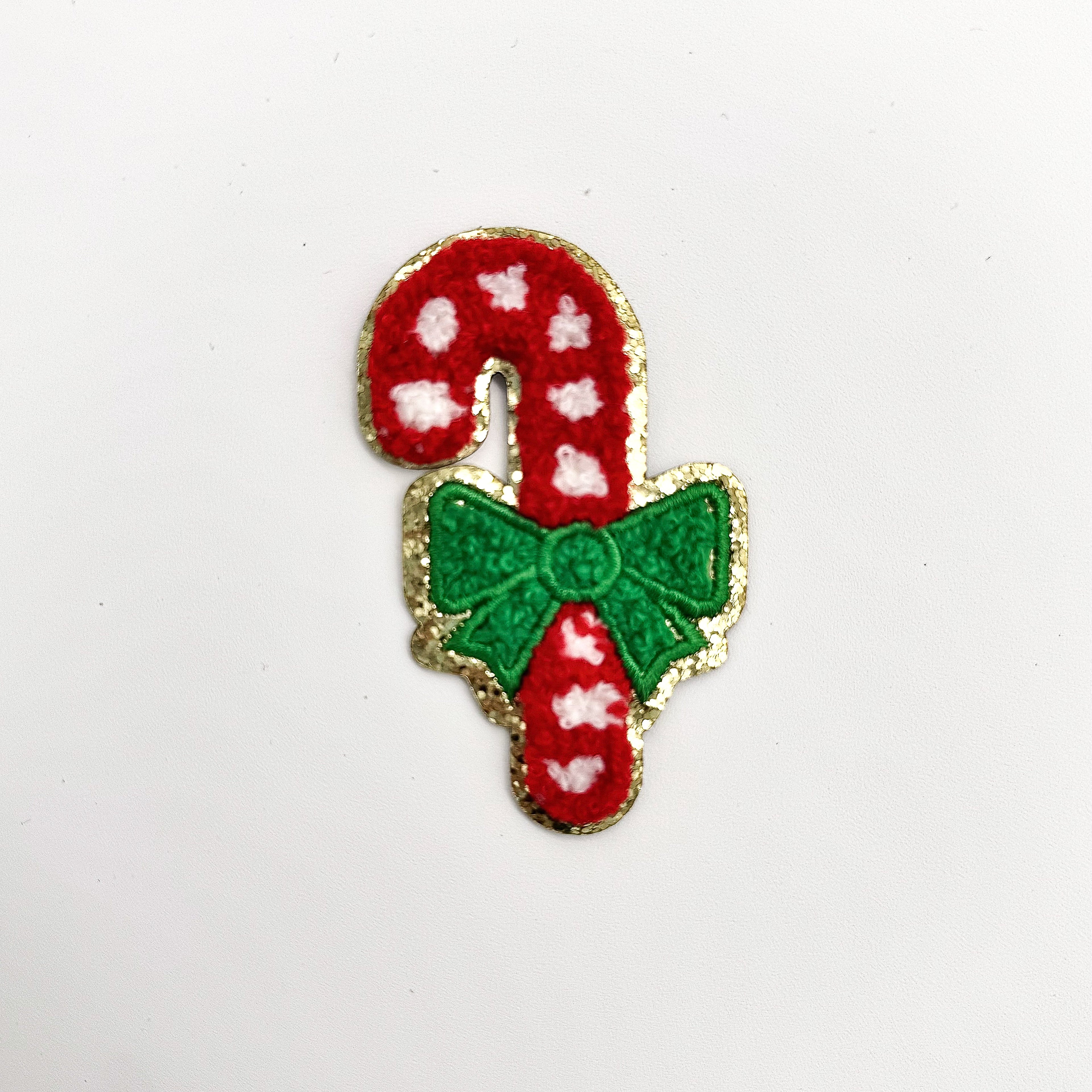 Christmas Chenille Adhesive Patch