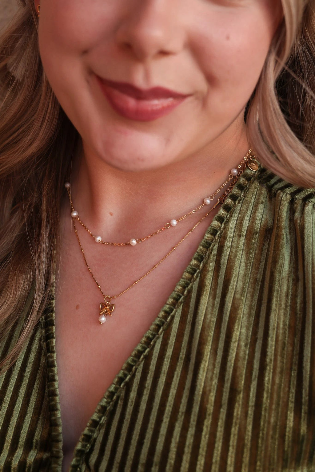 Evelynn Necklace by Rose & Clay