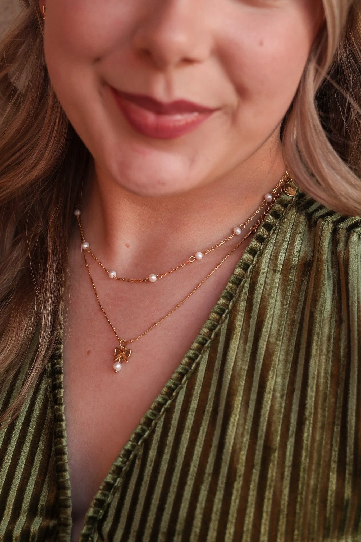 Evelynn Necklace by Rose & Clay