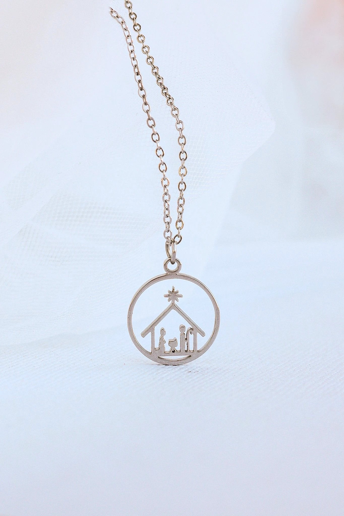 Nativity Necklace by Rose & Clay